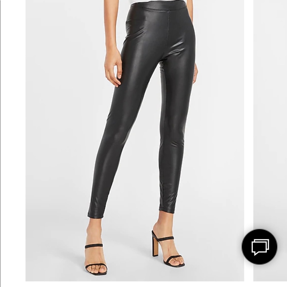 Express Leather Leggings